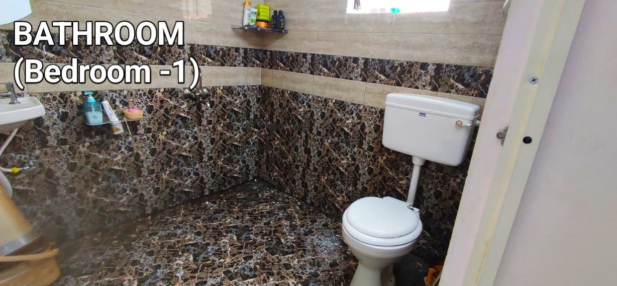 bathroom-1-3BHK house for sale in Mathura greens bhuj kutch