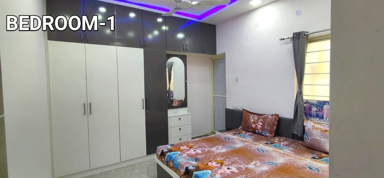 bedroom-1-3BHK house for sale in Mathura greens bhuj kutch