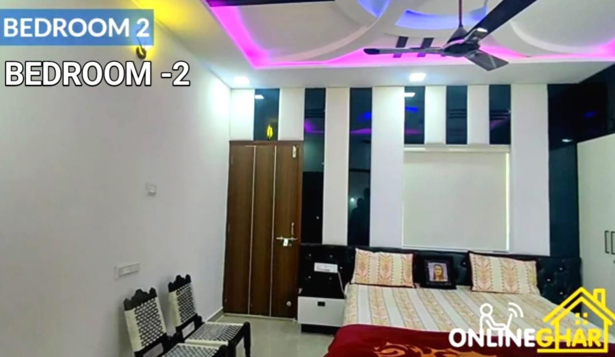 bedroom-2-3BHK house for sale in Mathura greens bhuj kutch