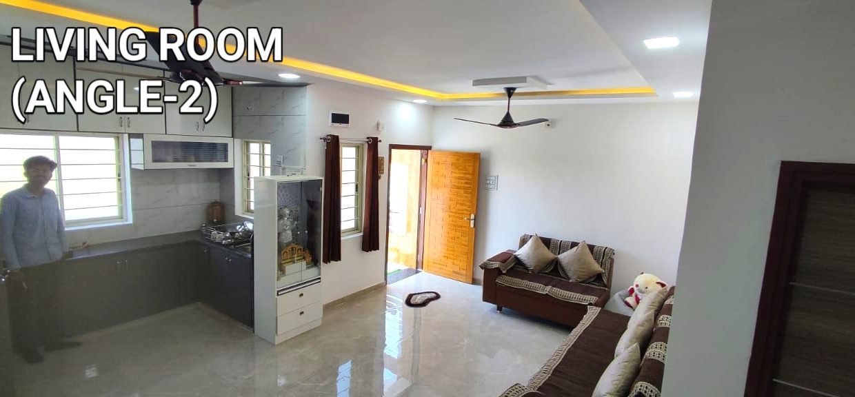 living room 2 3BHK house for sale in Mathura greens bhuj kutch