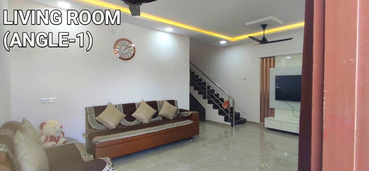 living room-3BHK house for sale in Mathura greens bhuj kutch